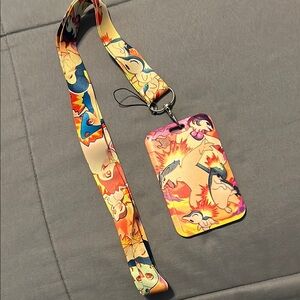 Pokémon Typhlosion Nintendo - Lanyard and ID card holder